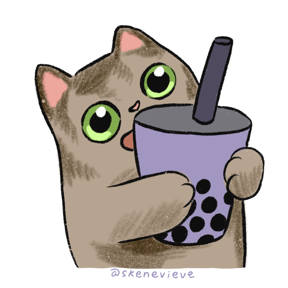 bobacat sticker