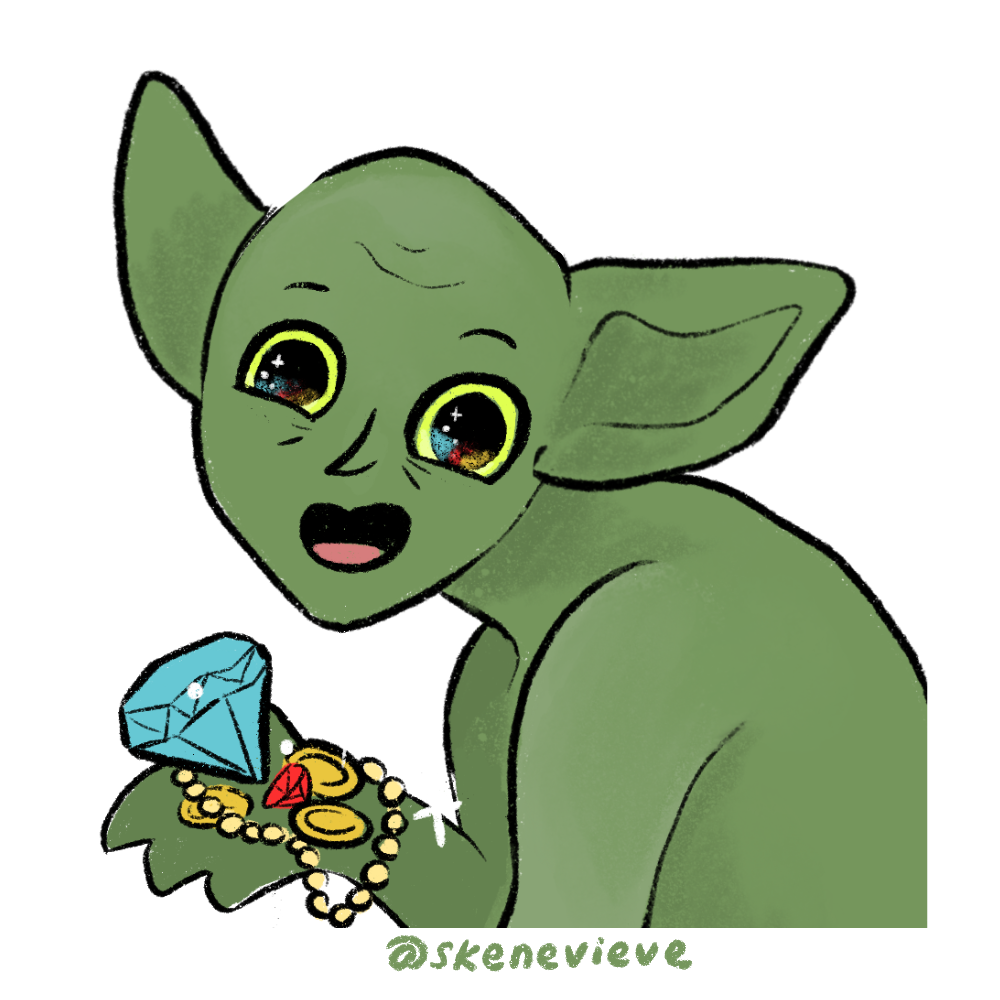 loot goblin sticker